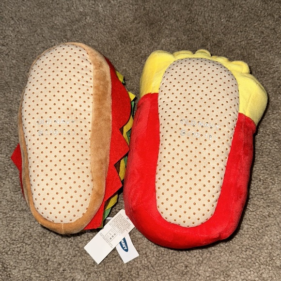 Burger and Fries Slippers - Picture 3 of 4